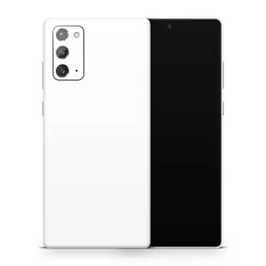 Crisp White Samsung Galaxy Note Skins
