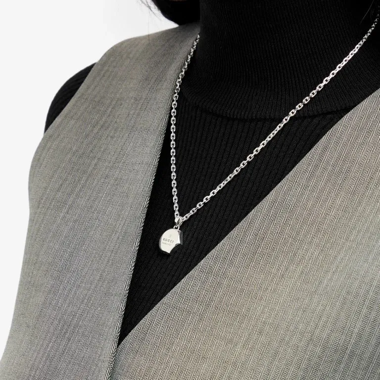 Gucci Trademark Hexagonal pendant, silver