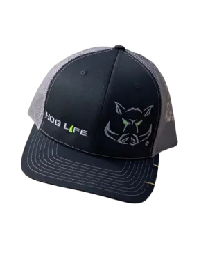 Hog Life Men´s Stitched Grey Cap