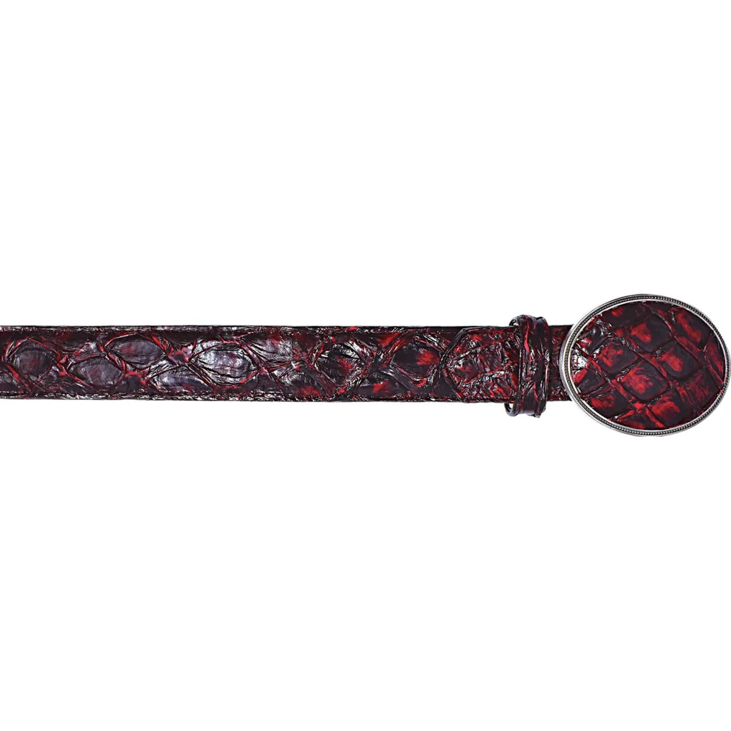 Men's Los altos Monster Fish Cowboy Belt C11U1018