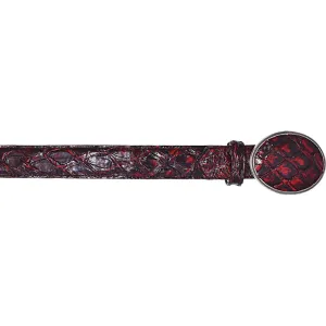 Men's Los altos Monster Fish Cowboy Belt C11U1018