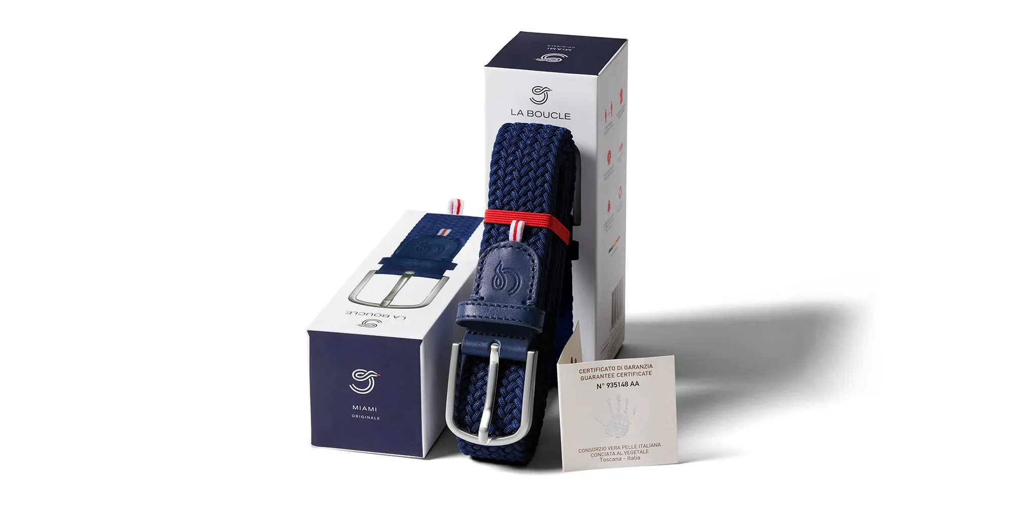 Miami Mono Dark Blue Originale Belt